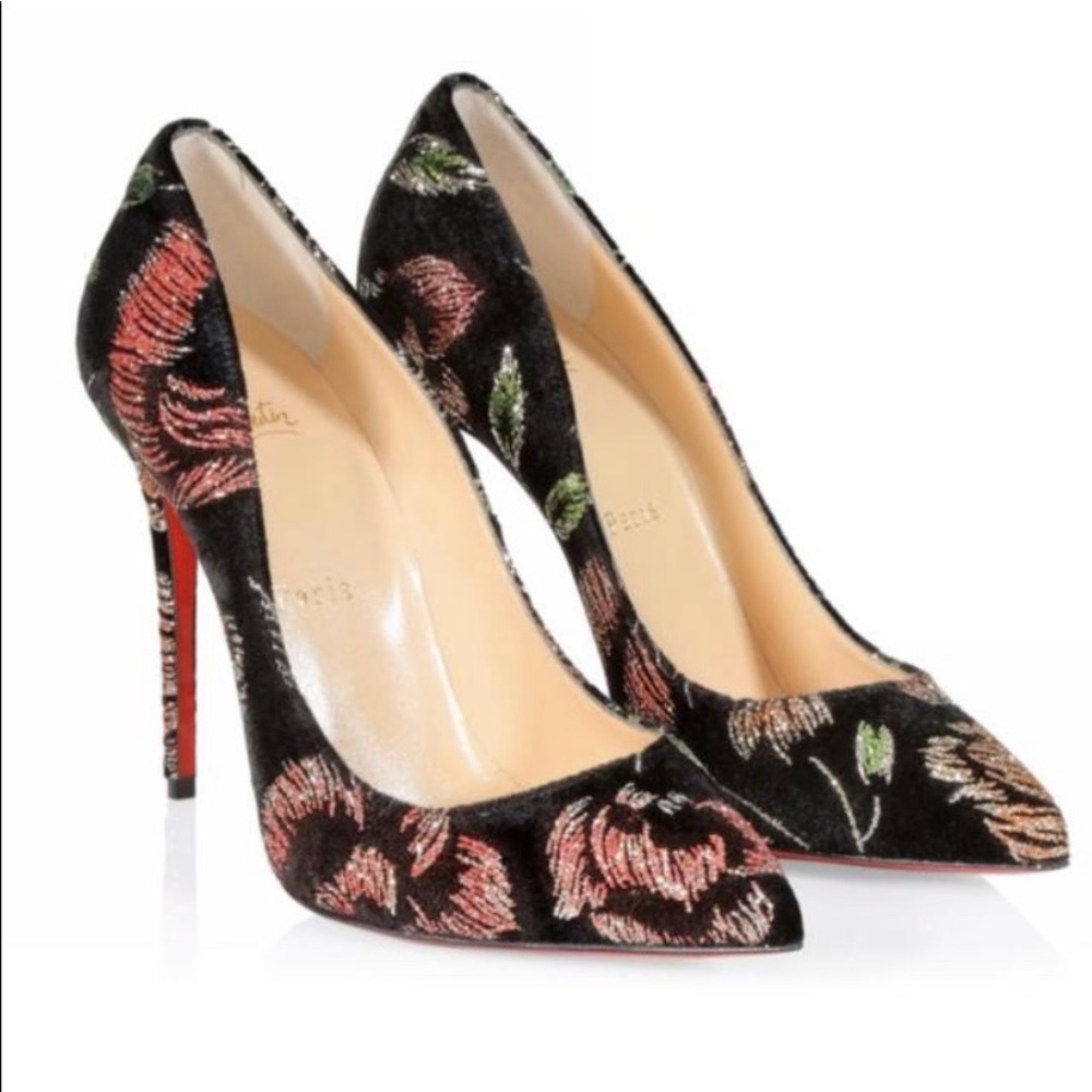 ❌❌SOLD❌❌Pigalle Follies Ronsard in Floral Velvet